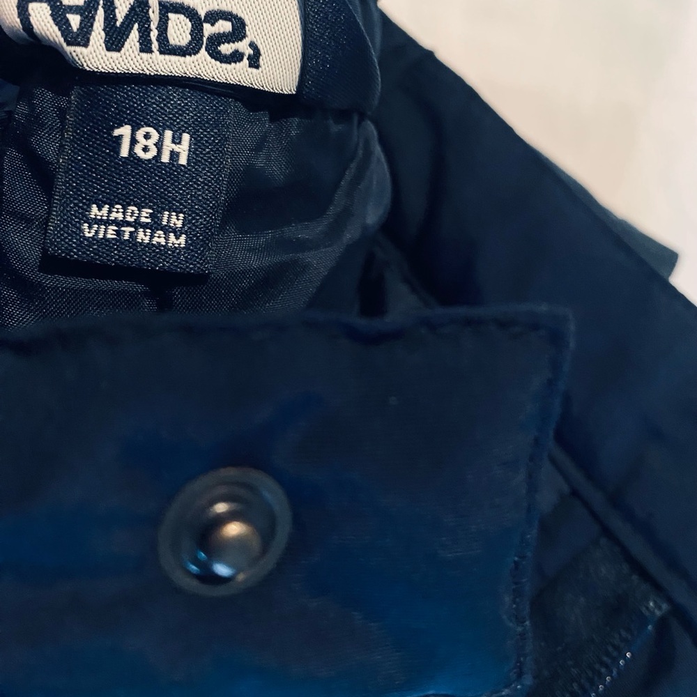 Lands' End Navy Blue Winter Snow Pants Insulated kids/ Adults - Picture 2 of 13